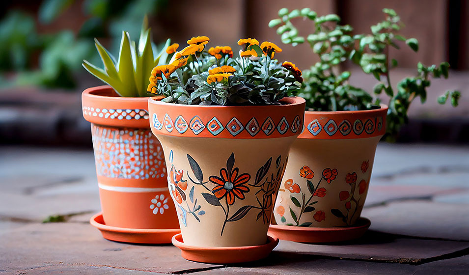 Déco&rsquo; sur pot