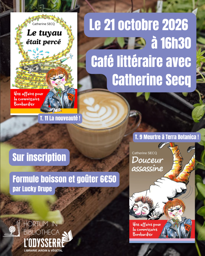 café littéraire – Enquête policière botanique
